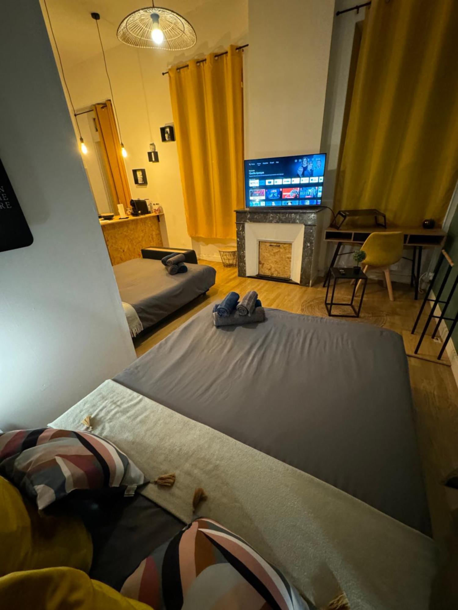 Charmant appartement climatisé aux pieds de la cité Carcassonne Esterno foto