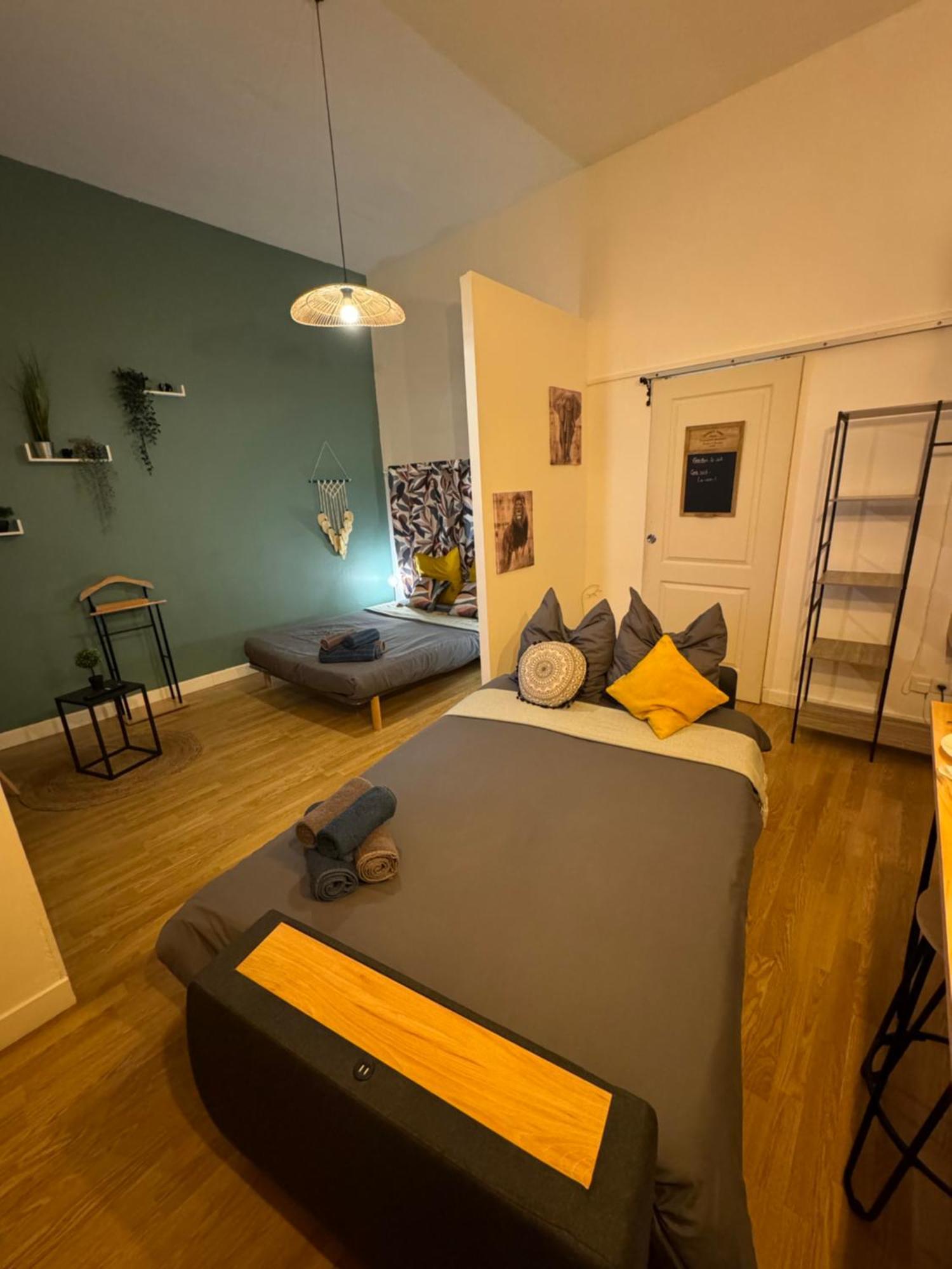Charmant appartement climatisé aux pieds de la cité Carcassonne Esterno foto
