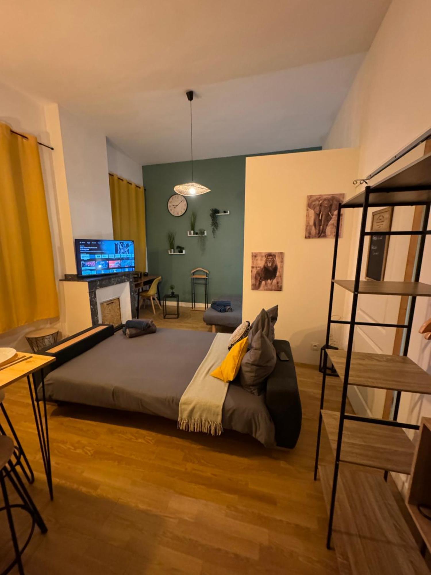 Charmant appartement climatisé aux pieds de la cité Carcassonne Esterno foto