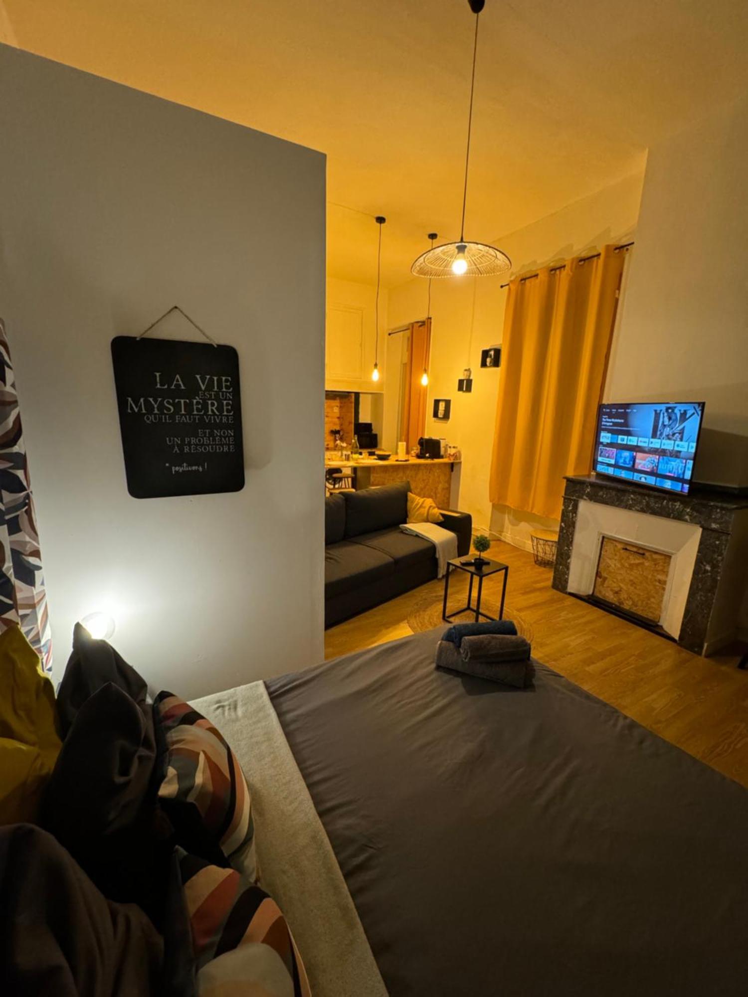 Charmant appartement climatisé aux pieds de la cité Carcassonne Esterno foto