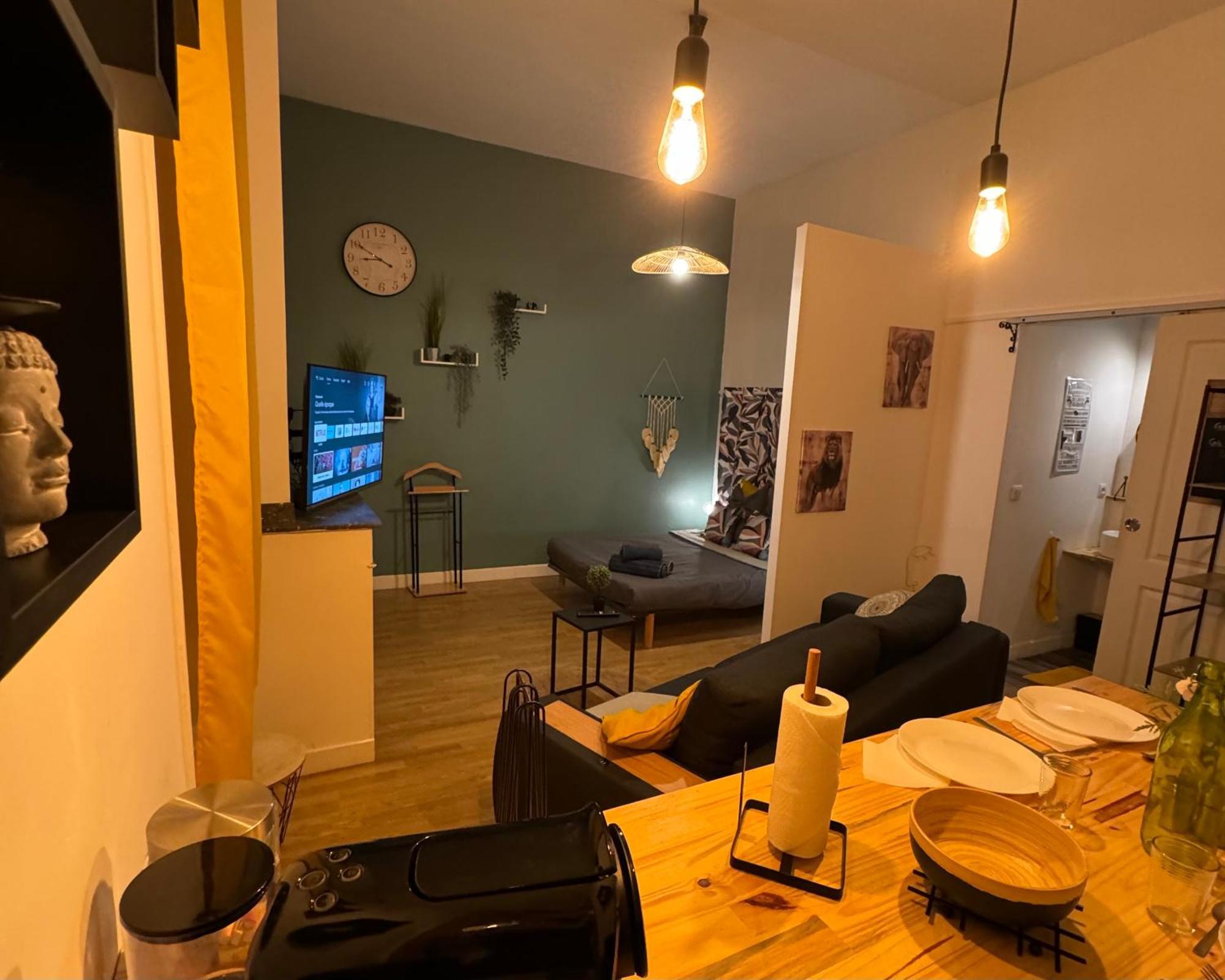Charmant appartement climatisé aux pieds de la cité Carcassonne Esterno foto